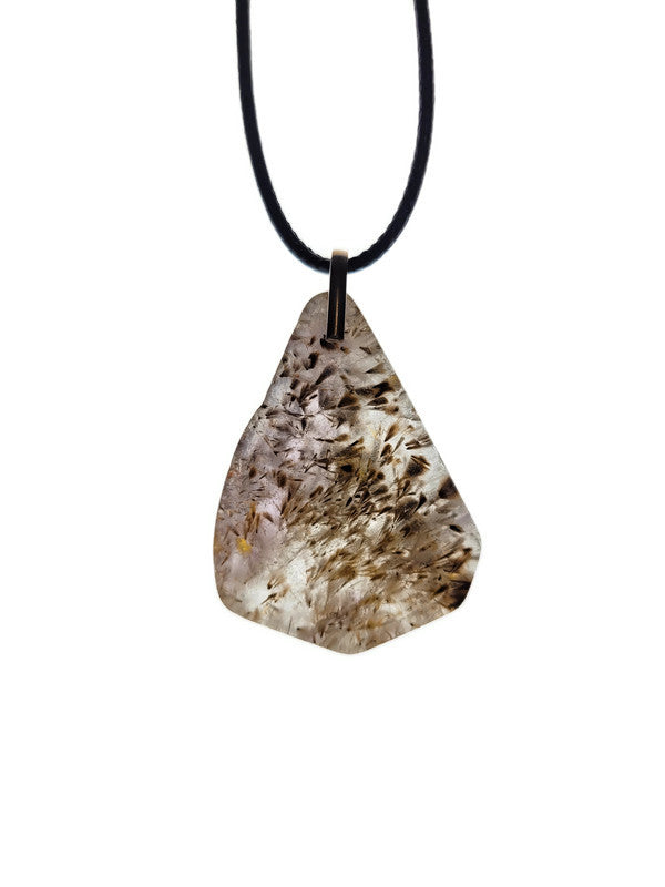 Cacoxenite Free Form Slab Pendant