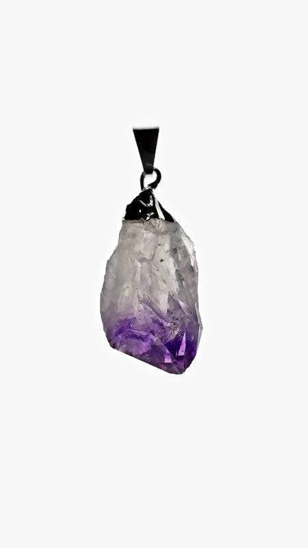 Rough Amethyst Pendant